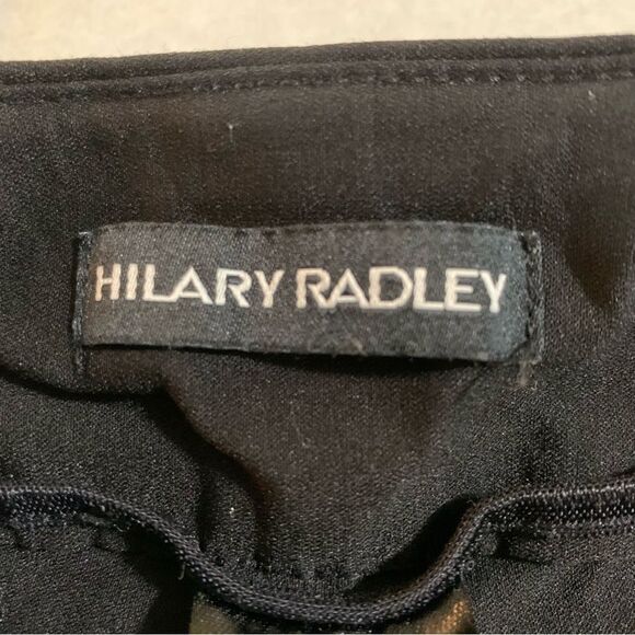 HILARY RADLEY Dress Bermuda Shorts Women’s Large Black High Waisted Pockets. - Picture 5 of 10